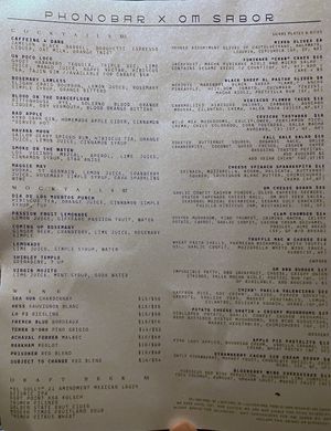   at Om Sabor in San Francisco