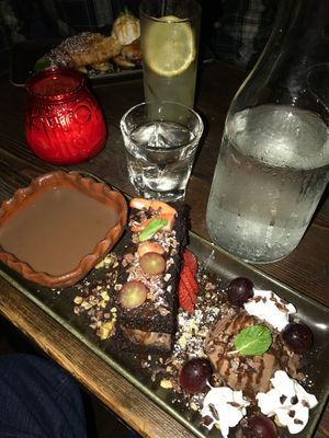 Chocolate trio. at Om Sabor in San Francisco