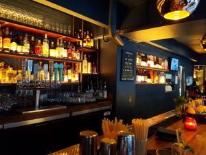 Bar at Om Sabor in San Francisco