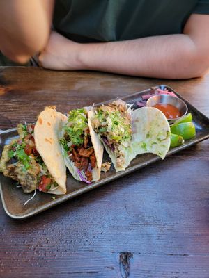 Taco Tuesday promo at Om Sabor in San Francisco