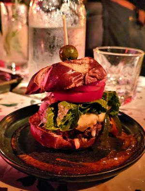 A La Mexicana Slider at Om Sabor in San Francisco