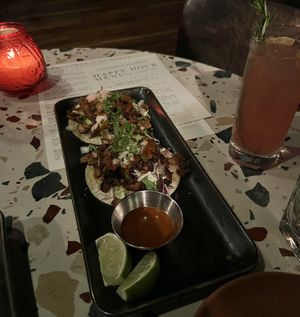 Vegan carne asada tacos ❤️  at Om Sabor in San Francisco