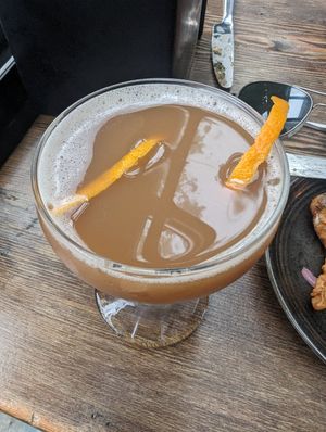 Espresso martini (sort of) at Om Sabor in San Francisco