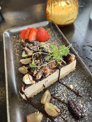 S’mores cheesecake  at Om Sabor in San Francisco