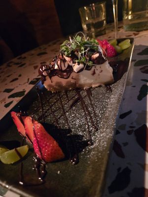 S'more cheesecake at Om Sabor in San Francisco