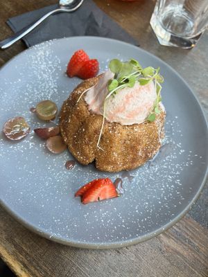 Lavender Bundt Cake   at Om Sabor in San Francisco