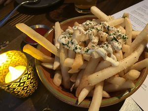 Furikake fries at Om Sabor in San Francisco