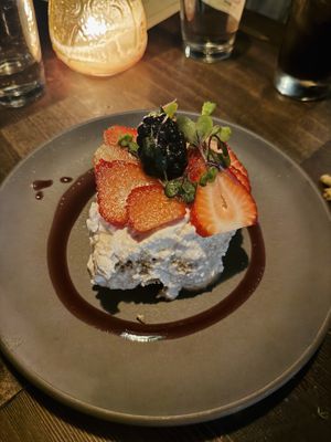 Tres Leches Cake  at Om Sabor in San Francisco