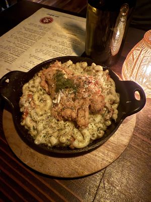 Mac n Cheese  at Om Sabor in San Francisco