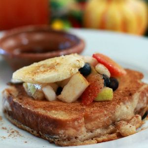 Michelada brunches are a must usually ending in a French toast or Pancakes! at Om Sabor in San Francisco