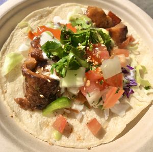 Delicious tacos! ✨ at Om Sabor in San Francisco