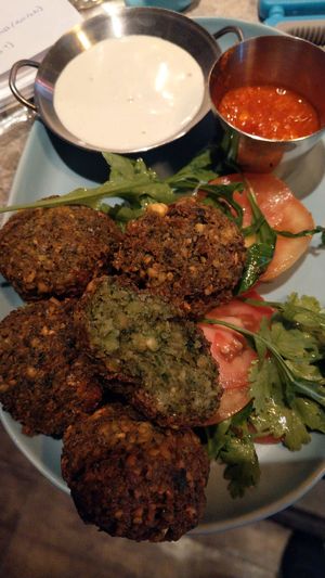 Falafel  at Aesop's in Bangkok