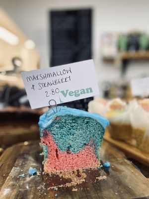 Marshmallow & strawberry at Bake My Day in Castleford