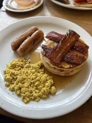 Savoury pancakes 🙏  at Kangus Coffee in Kirkcaldy