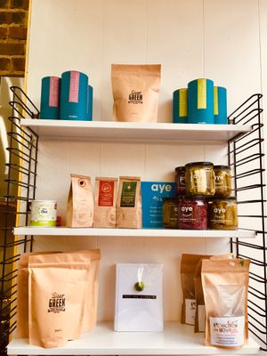 Vegan goodies! at Kangus Coffee in Kirkcaldy