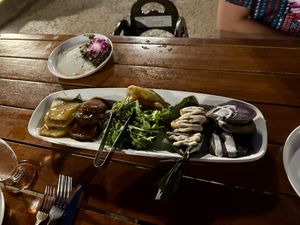   at Old Lahaina Luau in Lahaina