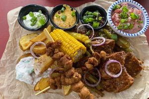 BBQ set at Falla in Gdansk