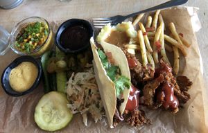 Bbq plate  at Falla in Gdansk