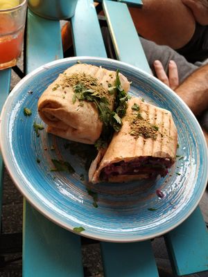 Kimchi wrap at Falla in Gdansk