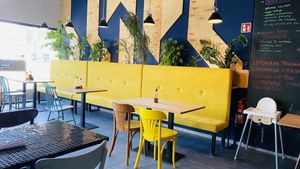 Indoor sitting at Falla in Gdansk