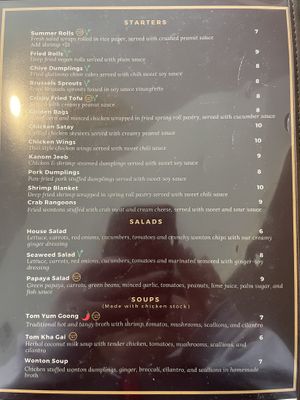   at Mekhong Thai in Wells