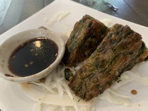 Chive Dumplings   at Mekhong Thai in Wells