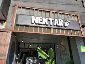 Entrance at Nektar Restaurant in Tijuana