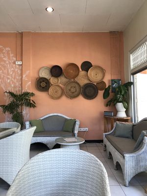 Inside at Bamboo Cafe in 