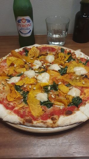Delicious vegan zucca at 11 Inch Pizza in Melbourne