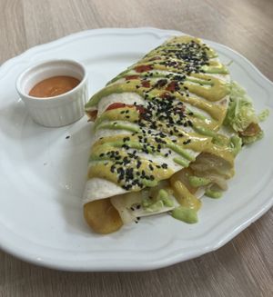 very nice! vegetable tortilla:)  at Bistro Arty in Maribor