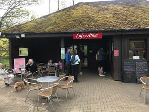 Entrance  at Brockhill Cafe Restaurant in Hythe