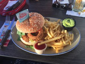 Cajun Burger at Miss PeppeR in Frechen