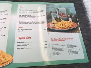 Vegan menu 2 at Miss PeppeR in Frechen