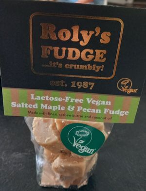 Mmm at Roly's Fudge Pantry in Looe