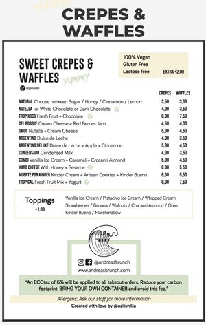   at Andrea's Brunch in Tarifa