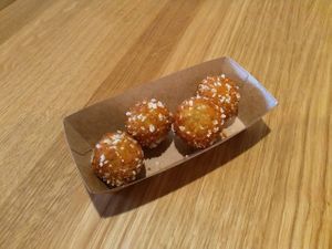 Vegan Thai green curry bitterballen at Natuurlijk Friet in Assen