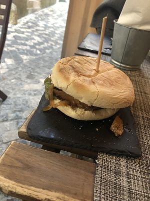 Doesnt look much but tastes so much the opposite at Villa 6 in Sintra