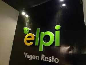 Love the logo! :) at ELPI Vegan Resto in General Santos