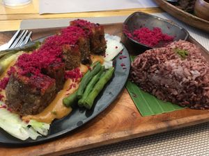 Kare kare at ELPI Vegan Resto in General Santos