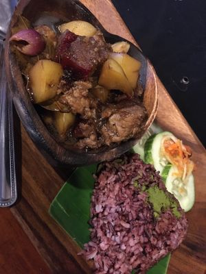 Adobo at ELPI Vegan Resto in General Santos