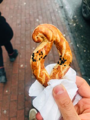 Vegan bakery options at Bakırköy Un Mamülleri in Istanbul