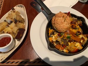 Breakfast Skillet hash  at Ethos Vegan Kitchen in Winter Park