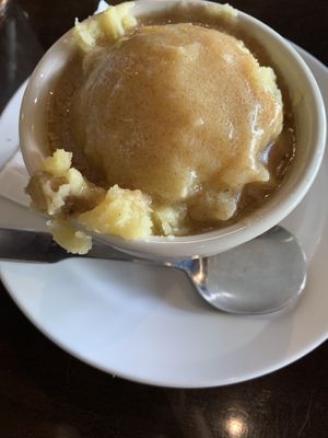 Mash potatoes and gravy at Ethos Vegan Kitchen in Winter Park