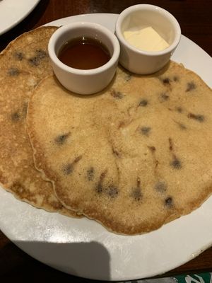 Chocolate Chip Pancakes at Ethos Vegan Kitchen in Winter Park