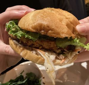 BBQ “Pork” sandwich  at Ethos Vegan Kitchen in Winter Park