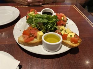 Bruschetta appetizer is fabulous   at Ethos Vegan Kitchen in Winter Park