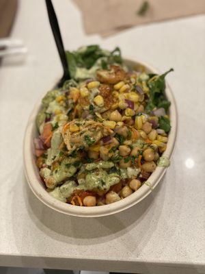 chicken shawarma! amazing!  at Ethos Vegan Kitchen in Winter Park