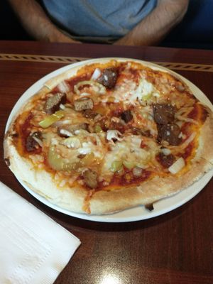 Build your own pizza. at Ethos Vegan Kitchen in Winter Park