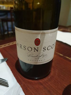 Vegan wine at Ethos Vegan Kitchen in Winter Park