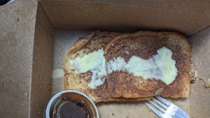 french toast at Ethos Vegan Kitchen in Winter Park